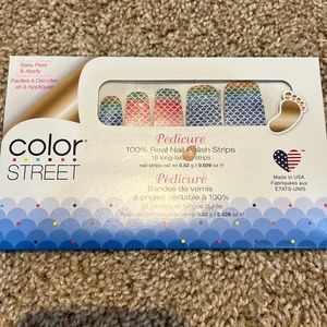 Color Street Pedicure Any Fin Goes